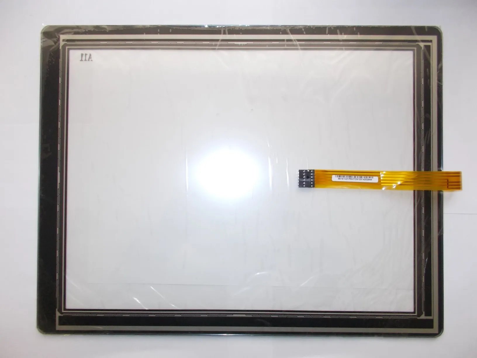15.2'' Резистивная сенсорная панель TOUCH RESISTIVE 15.2" TRUE-FLAT 6PIN(5-Wire) 3.35mm 152503A2 (BLACK) W/PCN, арт. 6THR15206000 для POS485