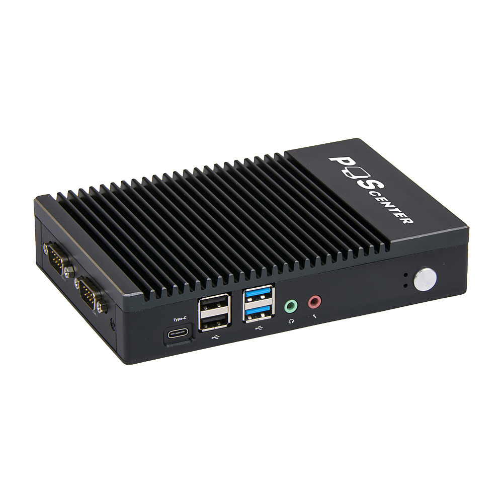 картинка POS-компьютер BOX PC 1 (AMD A6-1450, RAM 4Gb, SSD 128Gb, Ethernet, 6хUSB, 2xCOM, VGA, HDMI) Win10 IOT Entry от магазина ККМ.ЦЕНТР