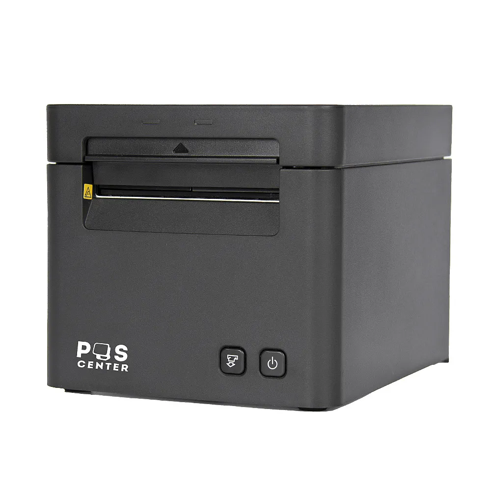 картинка Принтер чеков Poscenter SP9 (80мм, 260 мм/сек, автоотрез, звук. сигнал, USB+LAN+ден.ящ.) черный от магазина ККМ.ЦЕНТР