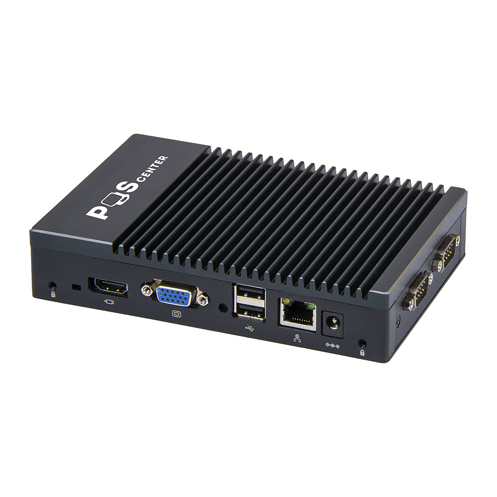 картинка POS-компьютер BOX PC 1 (AMD A6-1450, RAM 4Gb, SSD 64Gb, Ethernet, 6хUSB, 2xCOM, VGA, HDMI) Win 10 IoT Entry от магазина ККМ.ЦЕНТР