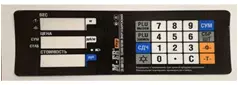 картинка MER320АСLCD011 Пленочная панель передняя (320АС LCD) от магазина ККМ.ЦЕНТР