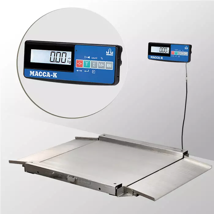 картинка Платформенные весы Massa-K 4D-LA.S-10/10_A(RUEW) от магазина ККМ.ЦЕНТР