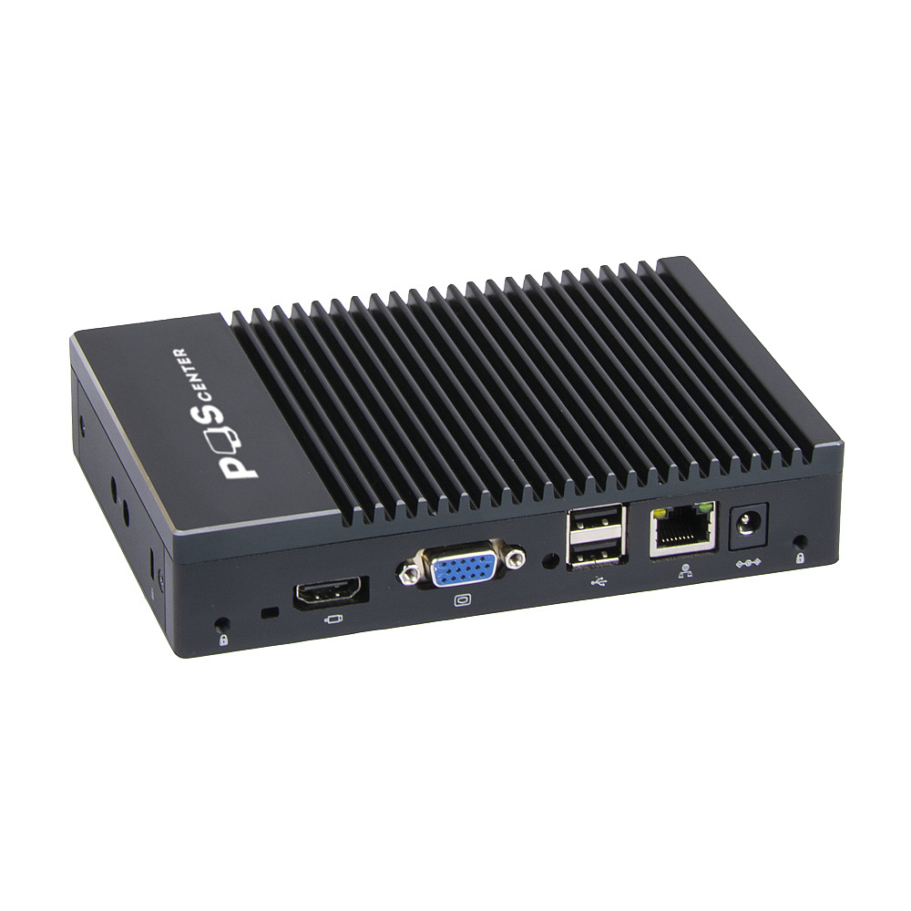 картинка POS-компьютер BOX PC 1 (AMD A6-1450, RAM 4Gb, SSD 64Gb, Ethernet, 6хUSB, 2xCOM, VGA, HDMI) Win 10 IoT Entry от магазина ККМ.ЦЕНТР