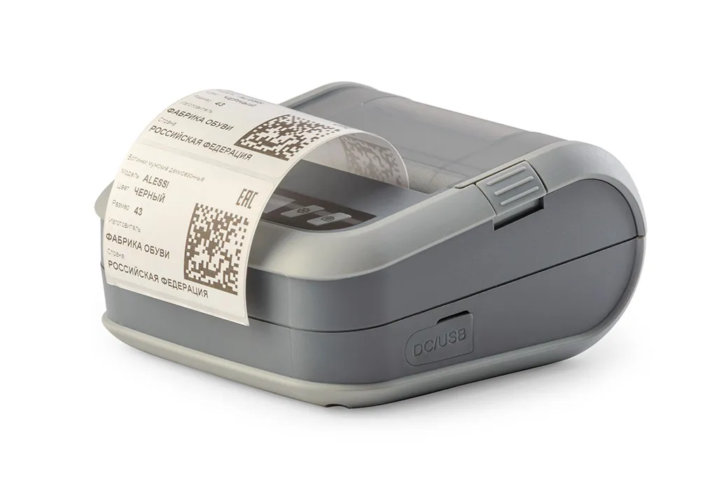 картинка Мобильный принтер этикеток АТОЛ XP-323B (USB, Bluetooth) от магазина ККМ.ЦЕНТР